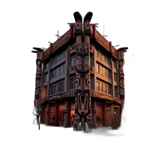 furniture, building, mask, shoes, concept art, 3d render, fantasy art, photorealistic transparent PNG cut-out