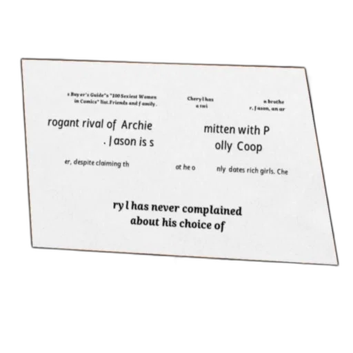 sword, weapon, comic, book, page, featuring, cheryl, described transparent PNG cut-out