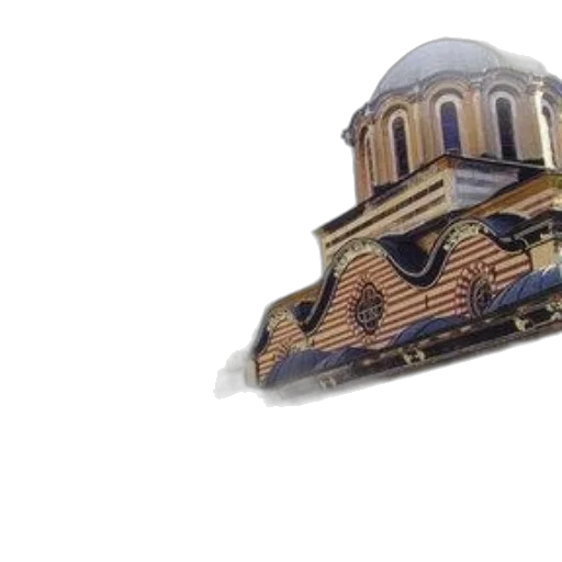 building, 3d render, pixel art, concept art, grand, ornate, arches, domes transparent PNG cut-out