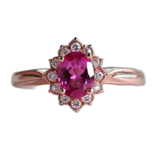 jewelry, crown, rose, sapphire transparent PNG cut-out