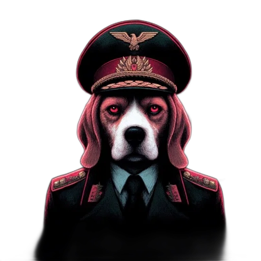 staff, animal, hat, face, concept art, pixel art, photorealistic, cartoon transparent PNG cut-out