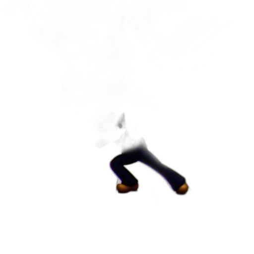 staff, shoes, robot, creature, 3d render, concept art, photorealistic, pixel art transparent PNG cut-out