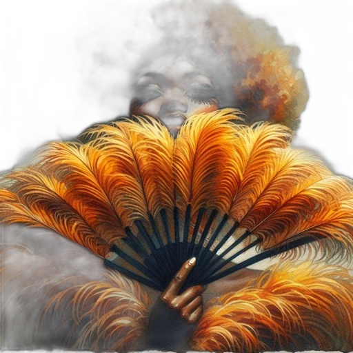 flower, umbrella, hair, mask, photorealistic, 3d render, fantasy art, concept art transparent PNG cut-out