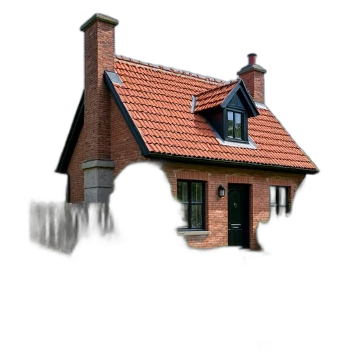 building, umbrella, furniture, face, 3d render, photorealistic, concept art, pixel art transparent PNG cut-out