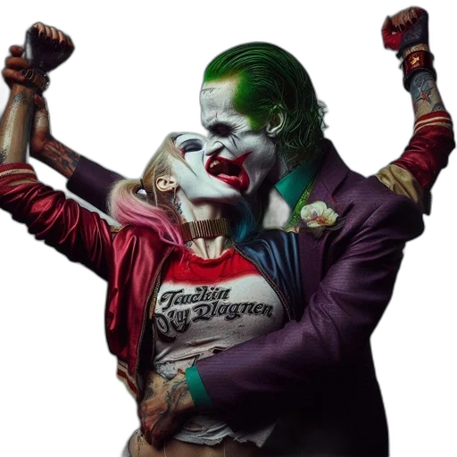 mask, comic book art, concept art, photorealistic, 3d render, two, individuals, man transparent PNG cut-out