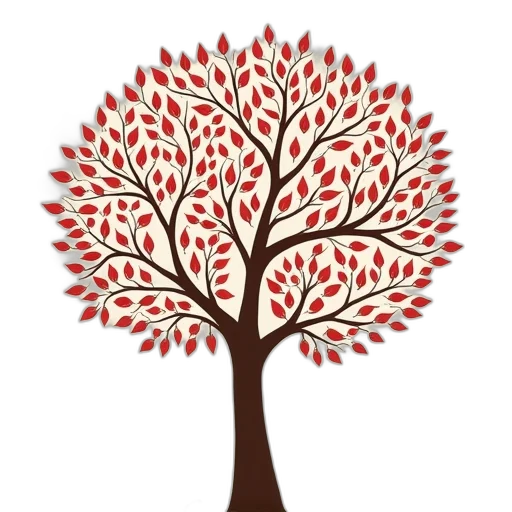 tree, crown, staff, flower transparent PNG cut-out