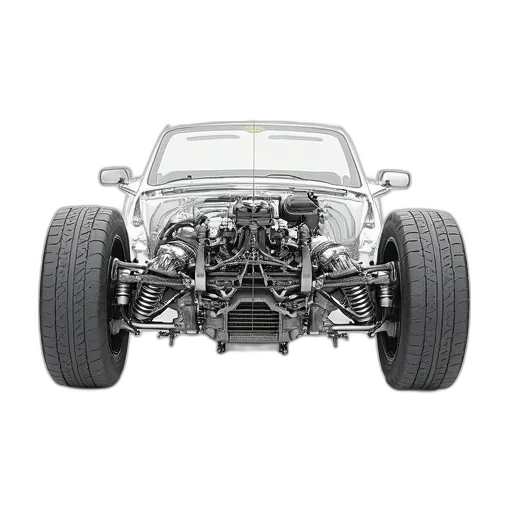 car, bmw, front, axle transparent PNG cut-out