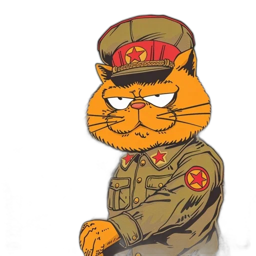 staff, animal, jacket, hat, cartoon, concept art, comic book art, pixel art transparent PNG cut-out