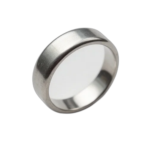jewelry, 3d render, silver, ring, smooth, polished, surface, simple transparent PNG cut-out