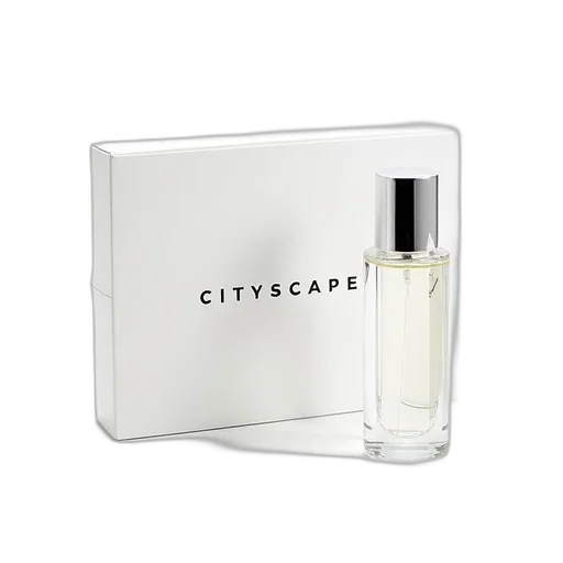 bottle, white, box, word, cityscape, black, letters, displayed transparent PNG cut-out