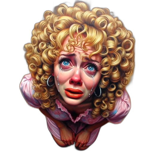 face, mask, creature, photorealistic, oil painting, concept art, comic book art, woman transparent PNG cut-out