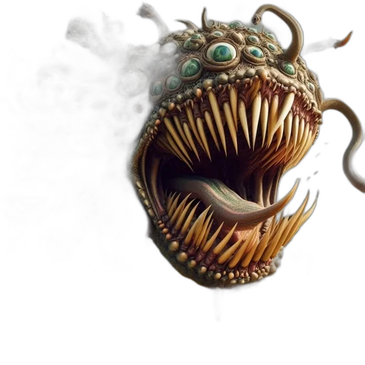 mask, creature, dragon, face, concept art, fantasy art, 3d render, photorealistic transparent PNG cut-out
