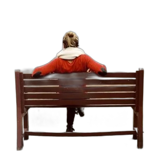 furniture, jacket, staff, dress, 3d render, photorealistic, person, red transparent PNG cut-out