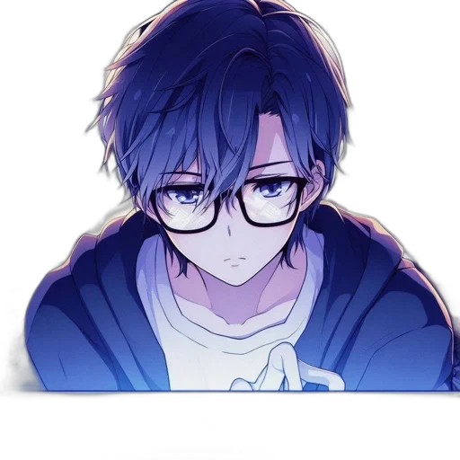 face, staff, creature, mask, anime, pixel art, vaporwave, cartoon transparent PNG cut-out