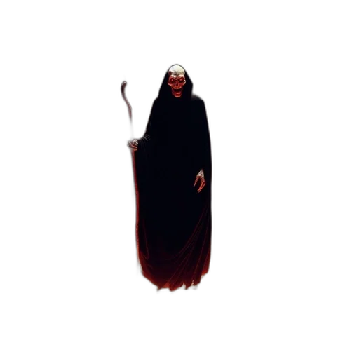 staff, creature, dress, animal, concept art, pixel art, 3d render, fantasy art transparent PNG cut-out