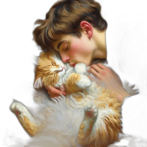 animal, creature, oil painting, photorealistic, watercolor, fantasy art, rain, golden transparent PNG cut-out