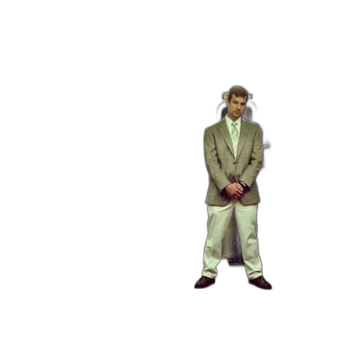 jacket, staff, umbrella, shoes, pixel art, concept art, vaporwave, 3d render transparent PNG cut-out