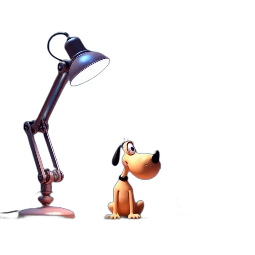 staff, robot, animal, furniture, 3d render, concept art, cartoon, photorealistic transparent PNG cut-out