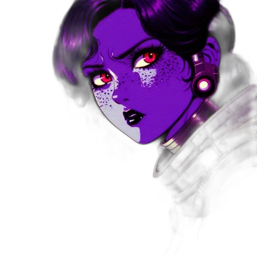 face, robot, mask, creature, cyberpunk, concept art, fantasy art, pixel art transparent PNG cut-out