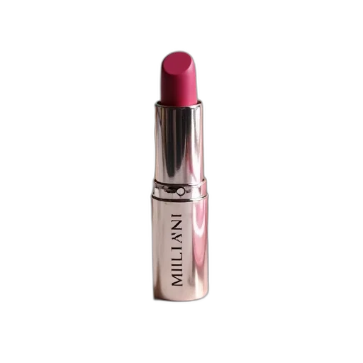 close-up, image, metallic, lipstick, tube, brand, name, millani transparent PNG cut-out