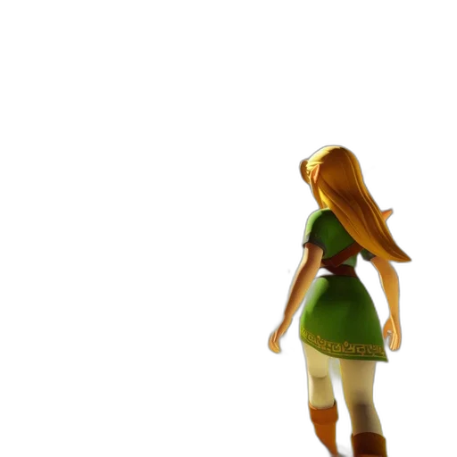dress, hair, bottle, staff, 3d render, concept art, pixel art, fantasy art transparent PNG cut-out