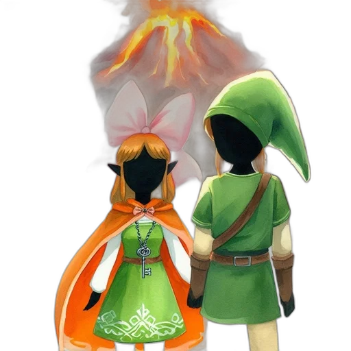 dress, mask, crown, concept art, fantasy art, pixel art, comic book art, fire transparent PNG cut-out