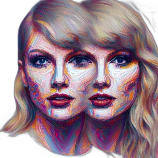 face, mask, watercolor, photorealistic, pixel art, cartoon, neon lights, blue transparent PNG cut-out
