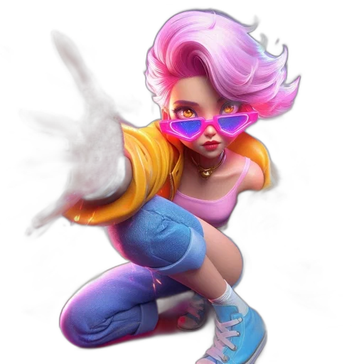 staff, weapon, concept art, fantasy art, pixel art, cyberpunk, neon, energetic transparent PNG cut-out