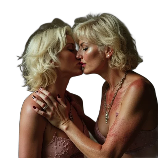 photorealistic, fire, dirty, grandmas transparent PNG cut-out