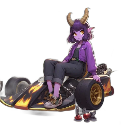 dragon, car, weapon, concept art, fantasy art, pixel art, anime, dark transparent PNG cut-out