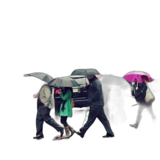 umbrella, car, jacket, animal, concept art, vaporwave, 3d render, cyberpunk transparent PNG cut-out