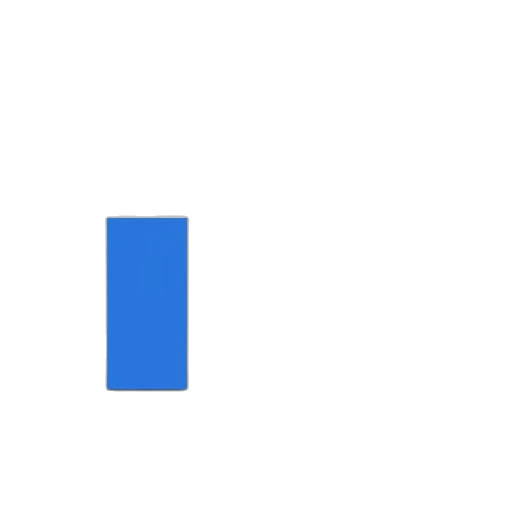robot, face, pixel art, blue transparent PNG cut-out