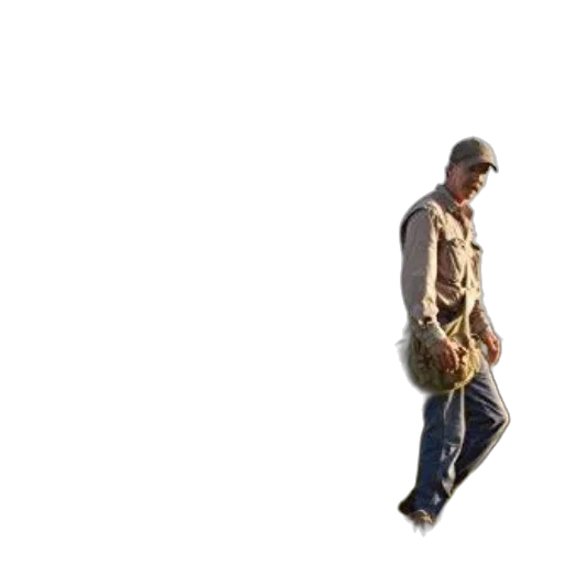 staff, hat, weapon, jacket, 3d render, concept art, pixel art, photorealistic transparent PNG cut-out