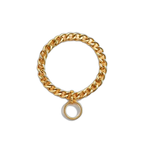 jewelry, crown, golden, gold, chain, bracelet, clasp, displayed transparent PNG cut-out