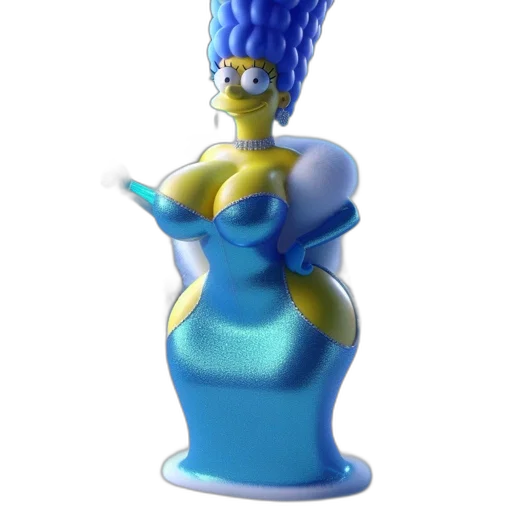 crown, dress, bottle, jewelry, 3d render, concept art, vaporwave, photorealistic transparent PNG cut-out