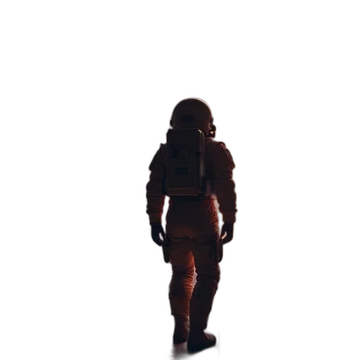 robot, staff, jacket, creature transparent PNG cut-out