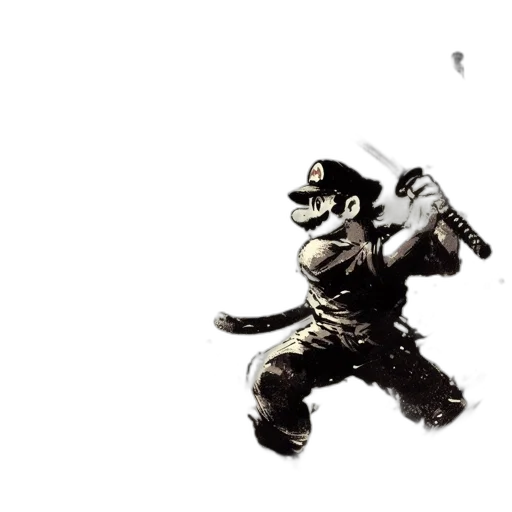 weapon, sword, robot, staff, concept art, comic book art, pixel art, fantasy art transparent PNG cut-out