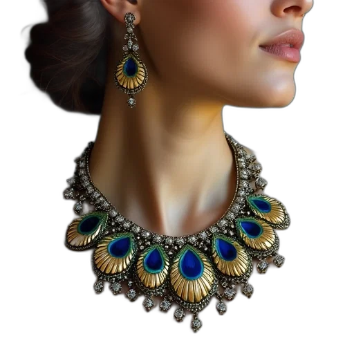 jewelry, crown, photorealistic, fantasy art, oil painting, 3d render, blue, colorful transparent PNG cut-out