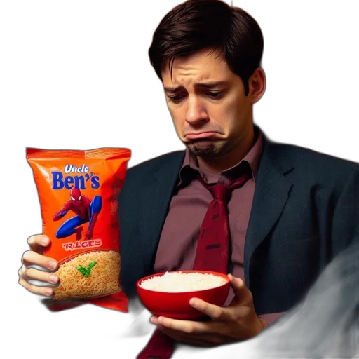 food, jacket, suited, man, apparent, distress, seated, near transparent PNG cut-out