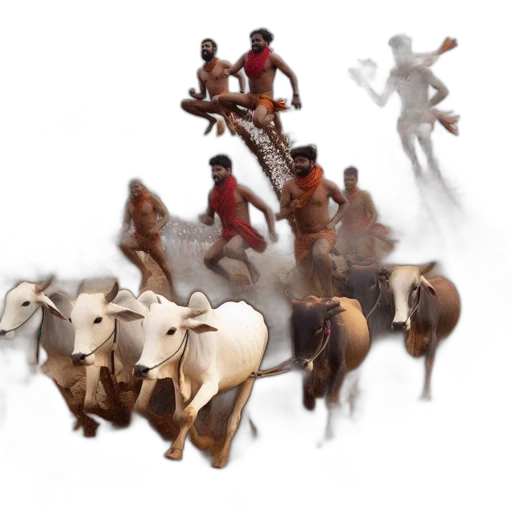 animal, weapon, concept art, photorealistic, 3d render, oil painting, men, leap transparent PNG cut-out