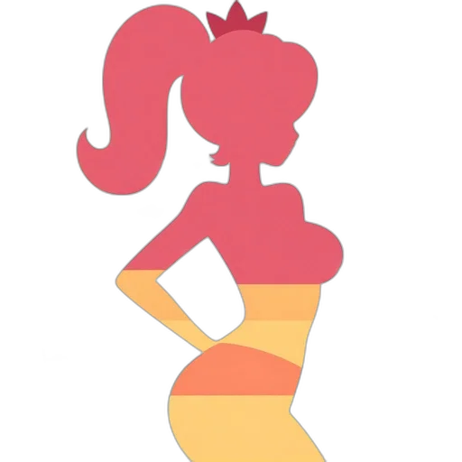 dress, crown, staff, cartoon, concept art, pixel art, 3d render, neon transparent PNG cut-out