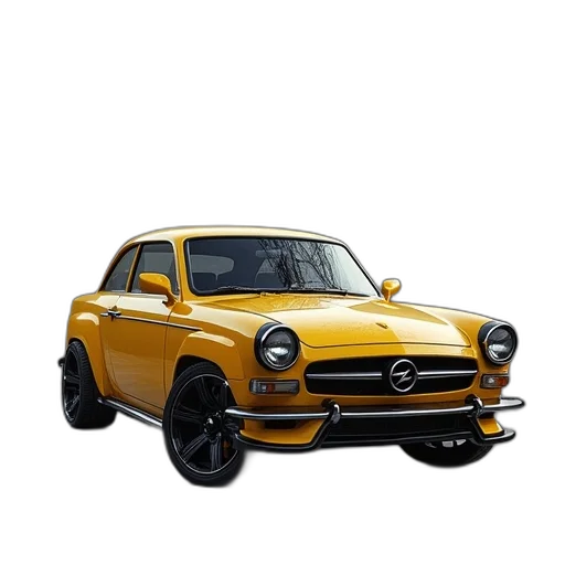 car, photorealistic, 3d render, concept art, opel, blitze, concept, according transparent PNG cut-out