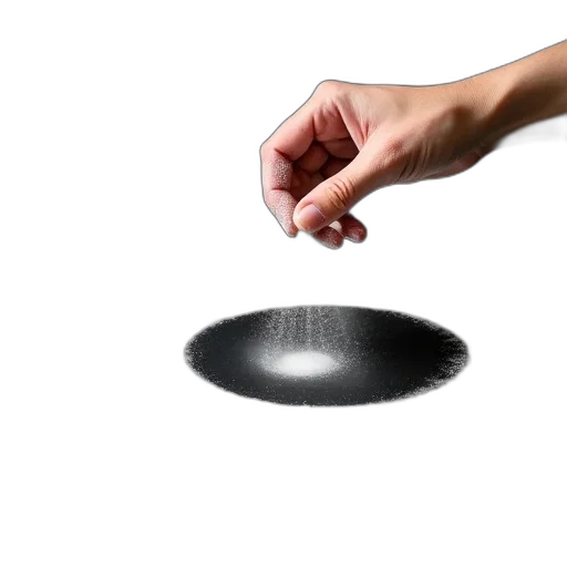 jewelry, hat, food, weapon, 3d render, outer space, hand, sprinkling transparent PNG cut-out