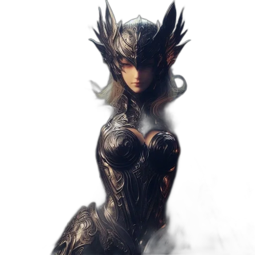 dragon, dress, crown, mask, fantasy art, concept art, comic book art, photorealistic transparent PNG cut-out