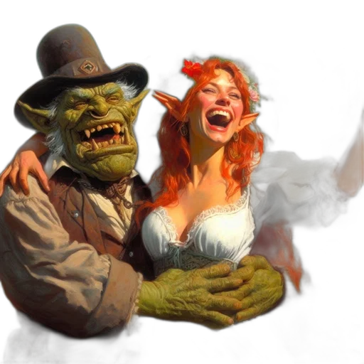 mask, concept art, fantasy art, photorealistic, underwater, fire, outer space, troll transparent PNG cut-out