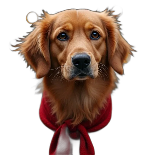 staff, animal, face, photorealistic transparent PNG cut-out