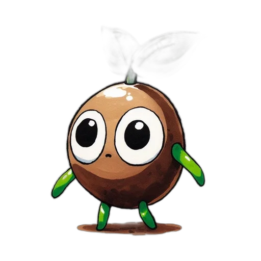 animal, staff, creature, robot, concept art, 3d render, pixel art, anthropomorphic transparent PNG cut-out