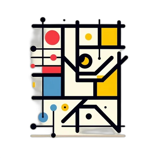 furniture, robot, concept art, pixel art, colorful, monochrome, blue, neon transparent PNG cut-out