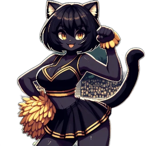 staff, pixel art, anime, fantasy art, concept art, dark, monochrome, golden transparent PNG cut-out