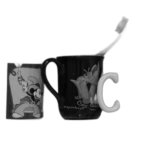 staff, 3d render, three, mugs, cartoon, characters, toothbrush, shelf transparent PNG cut-out